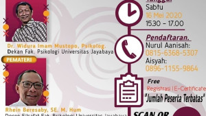 FPsi Menyelenggarakan Psychotalks Webinar Series